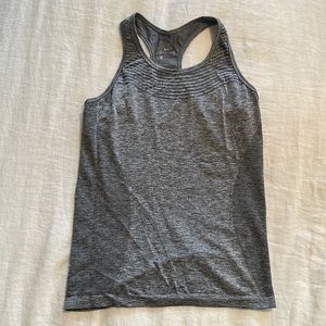 Gray heather dry-fit tank